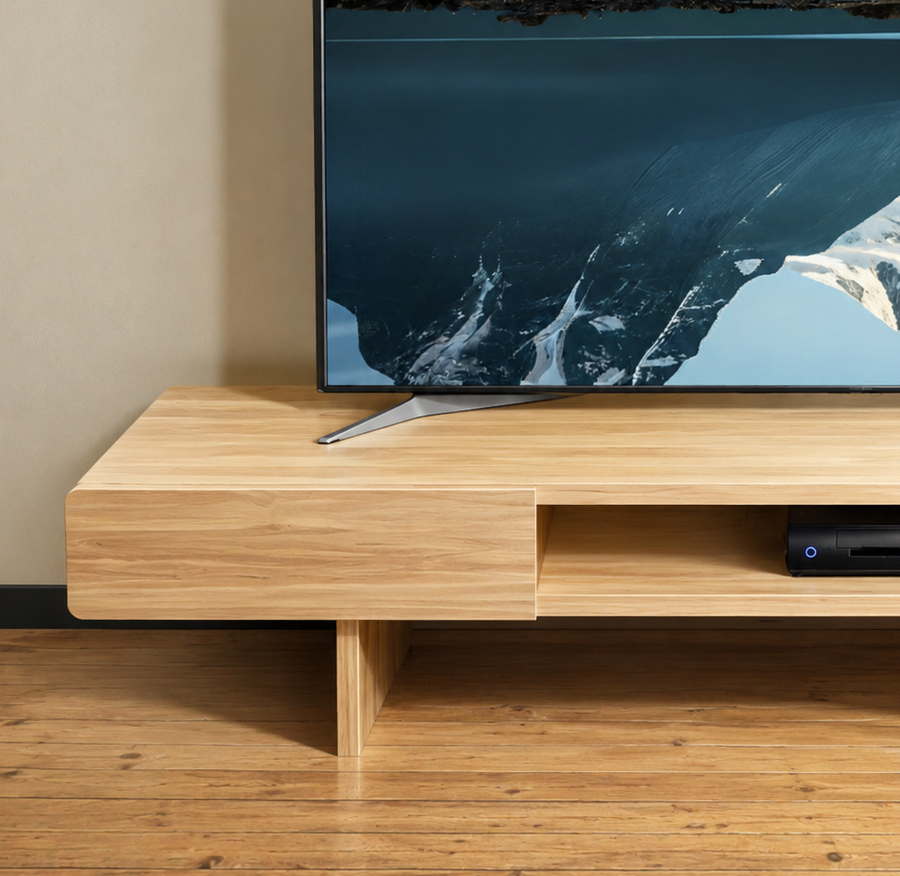 四国産桧無垢材のロースタイル手作りテレビ台 フィレンツェ T20 高さ260mm 幅170cm