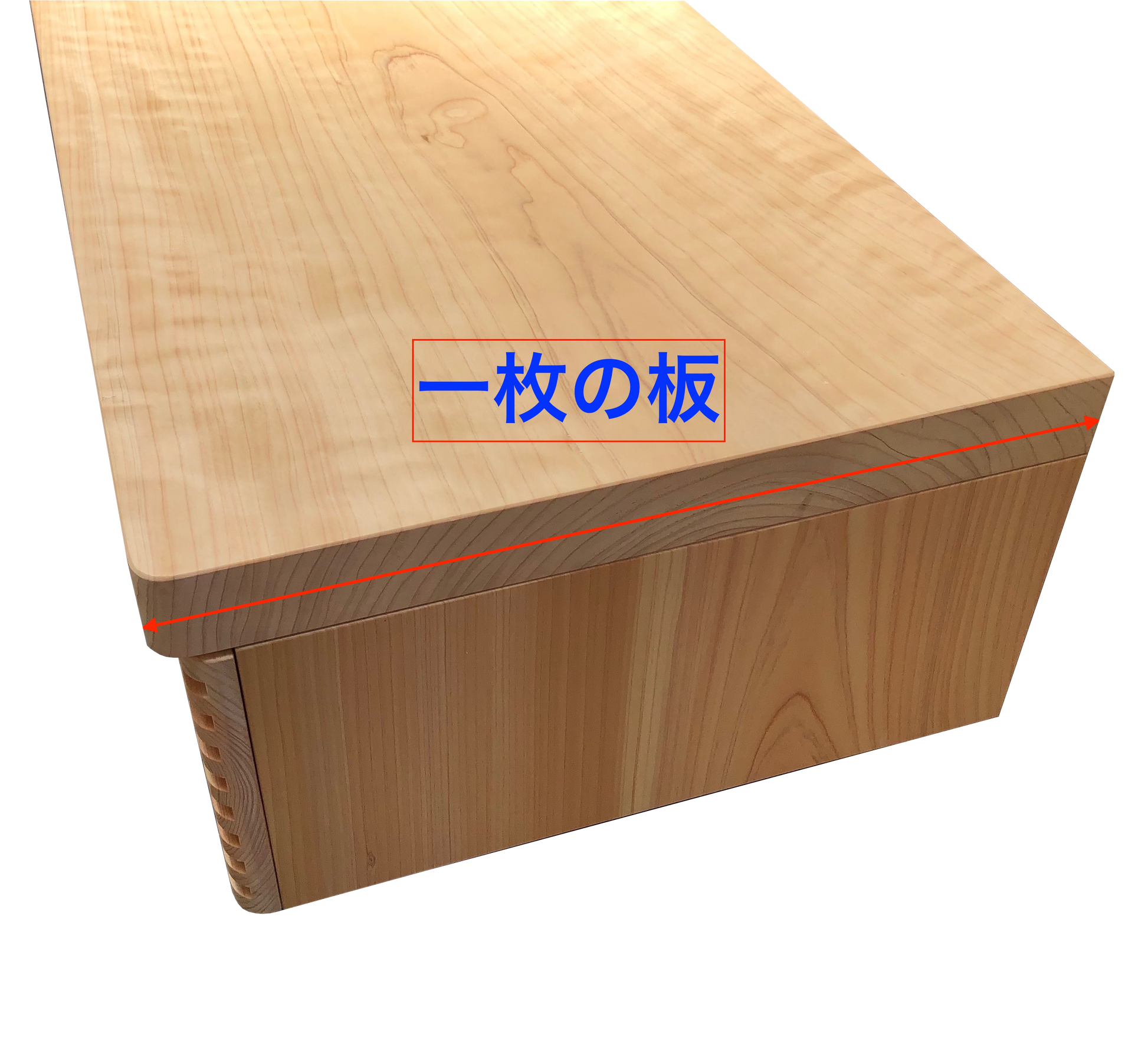 「ローマ_T44_3」 手作りテレビ台・桧（四国産）無垢材・w170