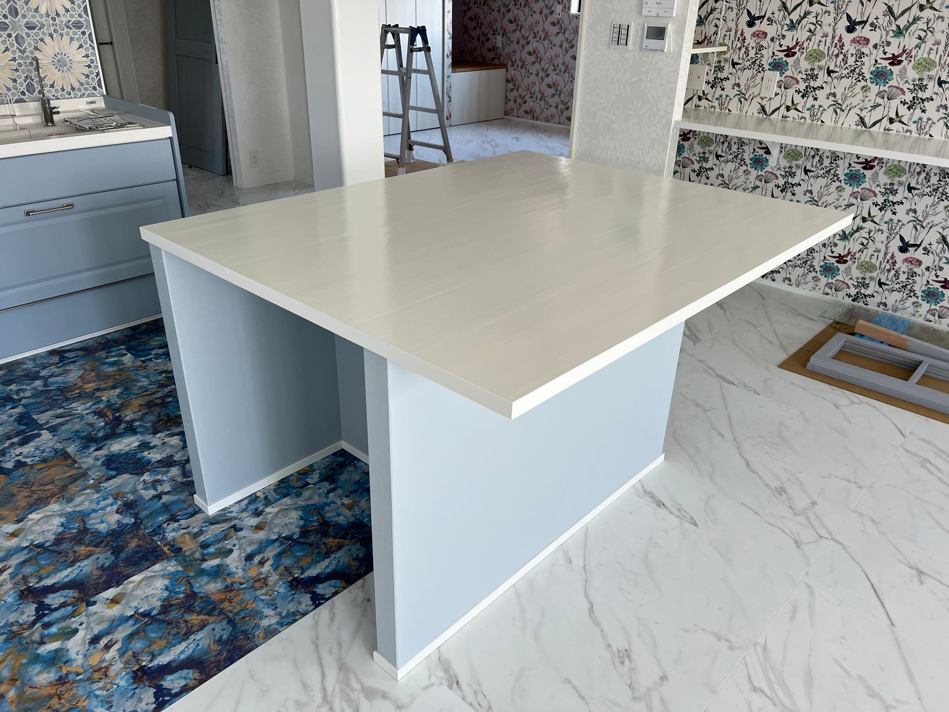 ナチュラルデザインの造作収納家具_5